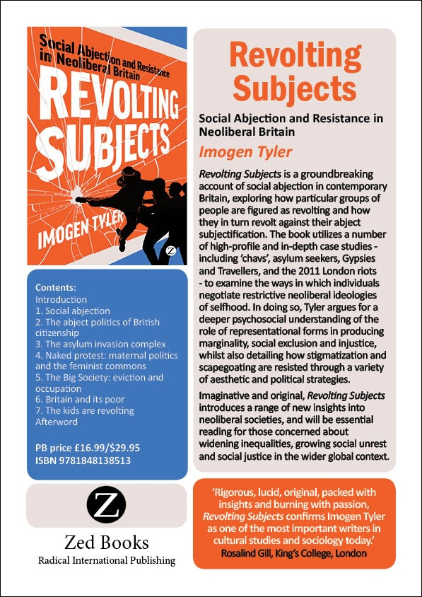 Revolting Subjects Flyer
